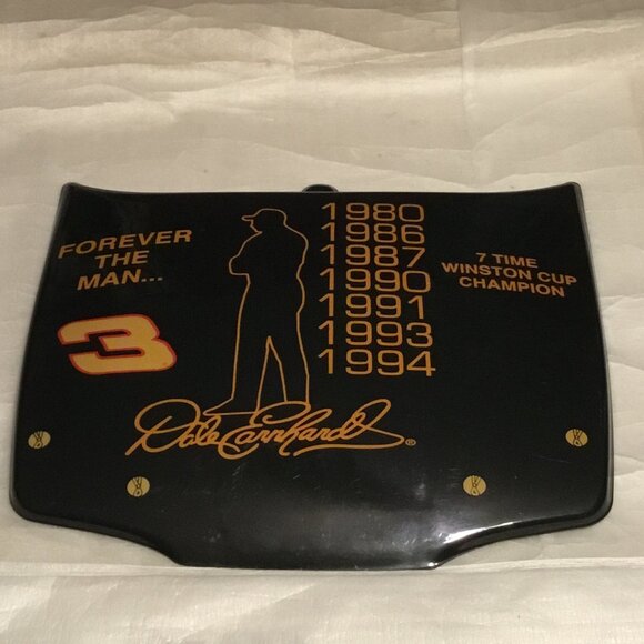NASCAR- Dale Earnhardt plastic Race Car Hood- - 7 Time Winston Cup Champion- - Picture 11 of 12